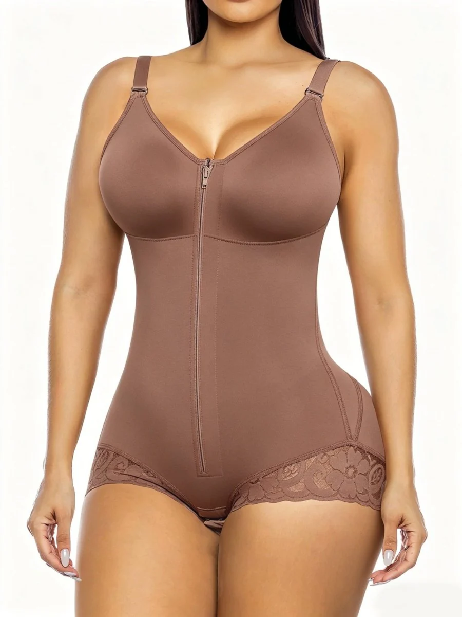 FAJAS COLOMBIANAS BRIEF SHORT SHAPEWEAR TUMMY CONTROL BUTT LIFTER SHAPER WITH ZIPPER CROTCH - Image 7