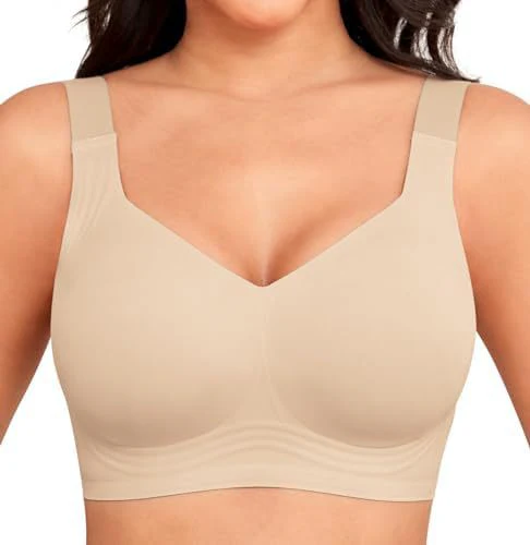 SEAMLESS JELLY BRA FULL COVERAGE PUSH UP NO UNDERWIRE BRA - Image 21