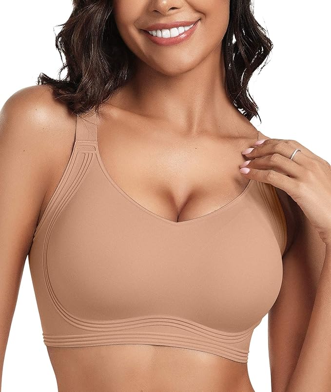 SEAMLESS JELLY BRA FULL COVERAGE PUSH UP NO UNDERWIRE BRA - Image 23