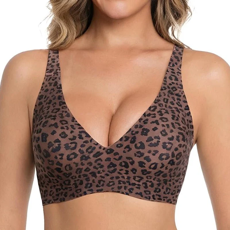 SEAMLESS JELLY BRA FULL COVERAGE PUSH UP NO UNDERWIRE BRA - Image 27