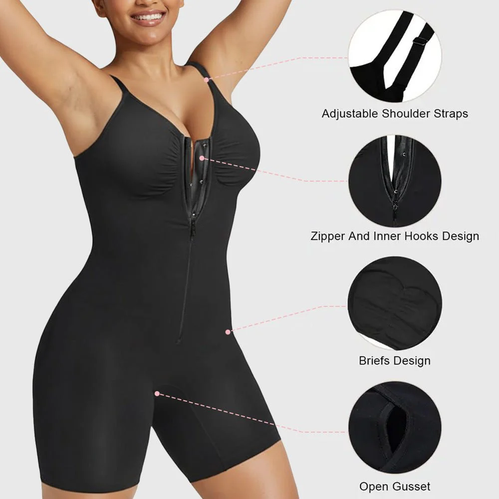 SEAMLESS TUMMY-CONTROL BUTT-LIFTING SHAPEWEAR SUMMER BODYSUIT - Image 3