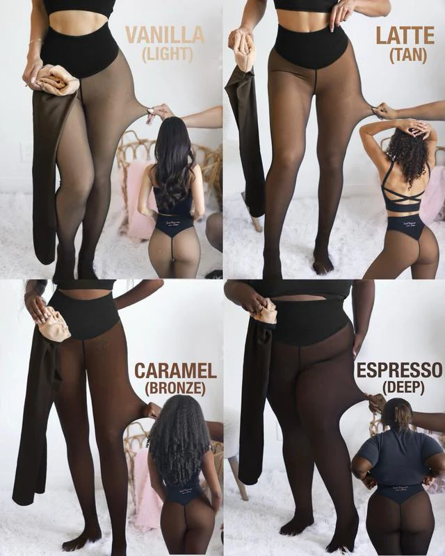 THE ORIGINAL MAGIC FLEECE LINED LEGGINGS. NEW COMPRESSION BAND & ONE SEAM - Image 2
